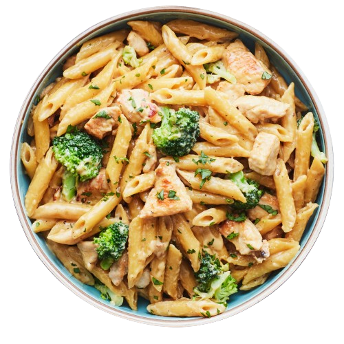 CHICKEN ALFREDO SAUCE PASTA